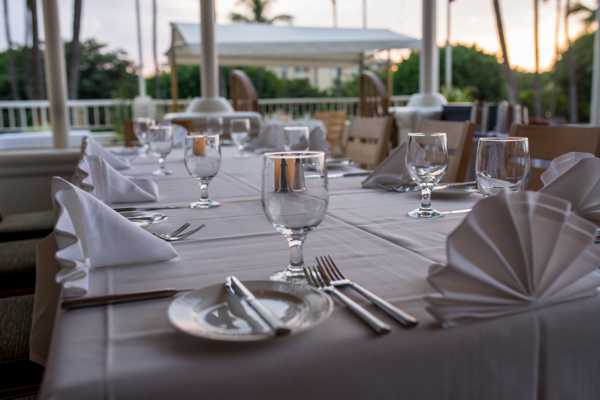 Nicks Maui private dining room