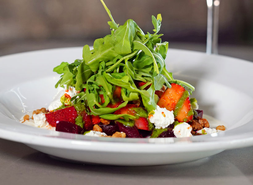 strawberry-beet-salad Nicks-Opakapaka-Picatta-Hyatt-3-2-17-18705